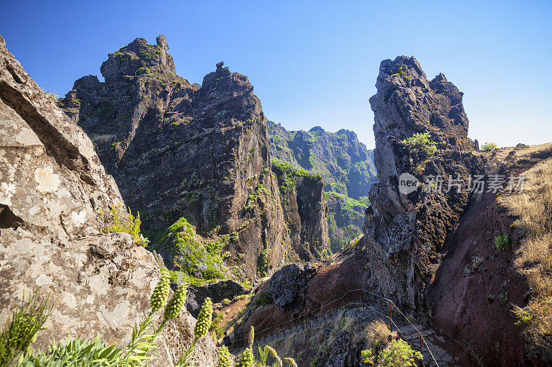 马德拉岛的Pico De Arieiro